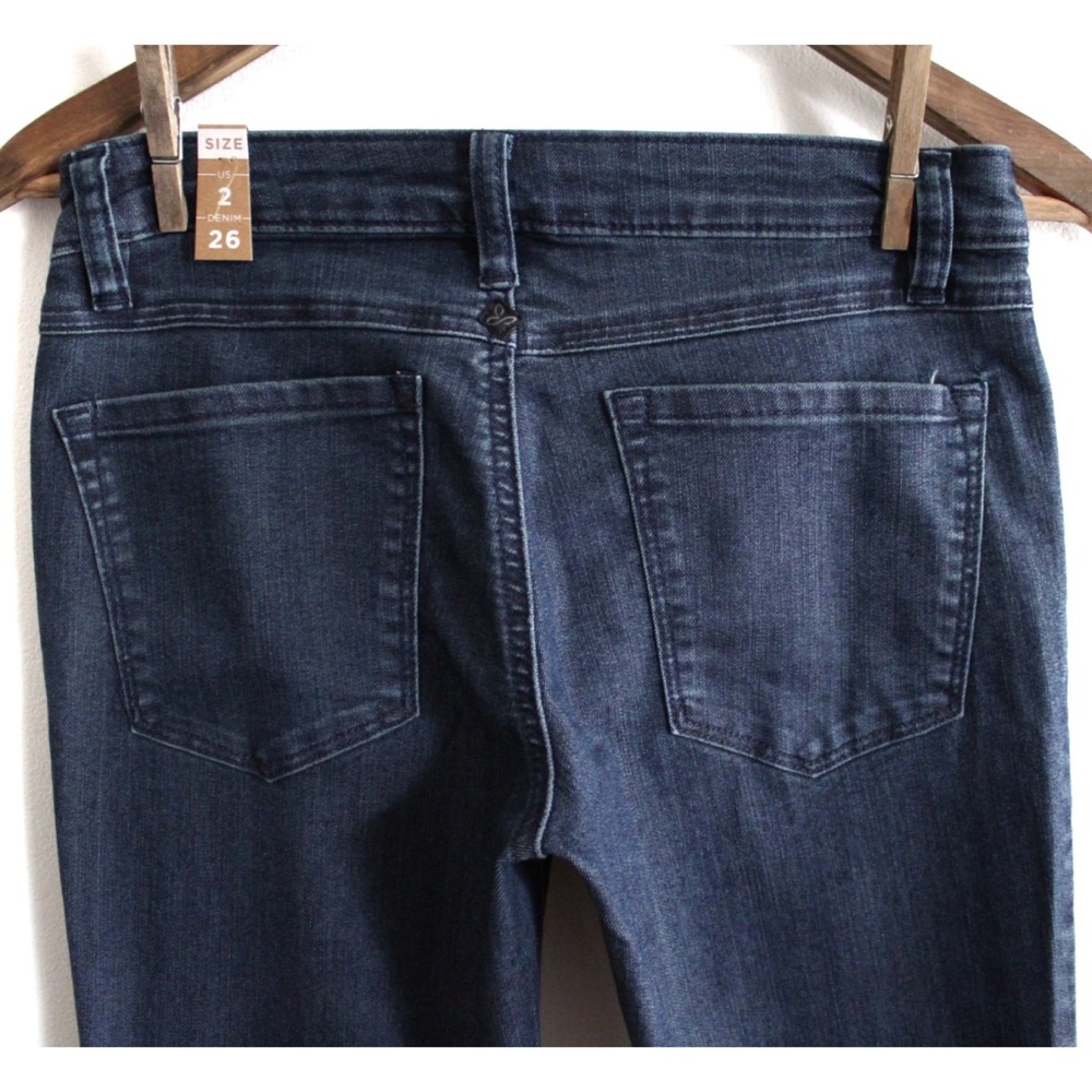 Prana NWT Kara High Rise Jeans in Indigo Blue 26 2 - Picture 7 of 8